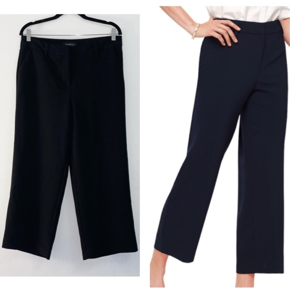 Talbots Straight Leg Crop Pants Ankle Trousers - Picture 3 of 12